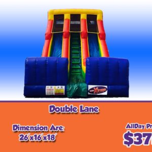 39 double lane slide