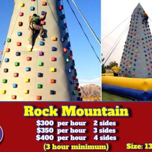 rent rock climbing wall mountain