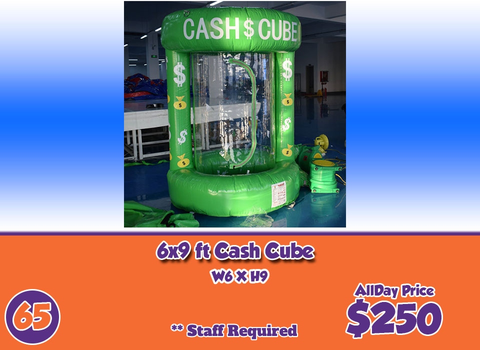 65 cash cube rental
