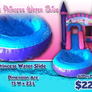 rent princess water slide