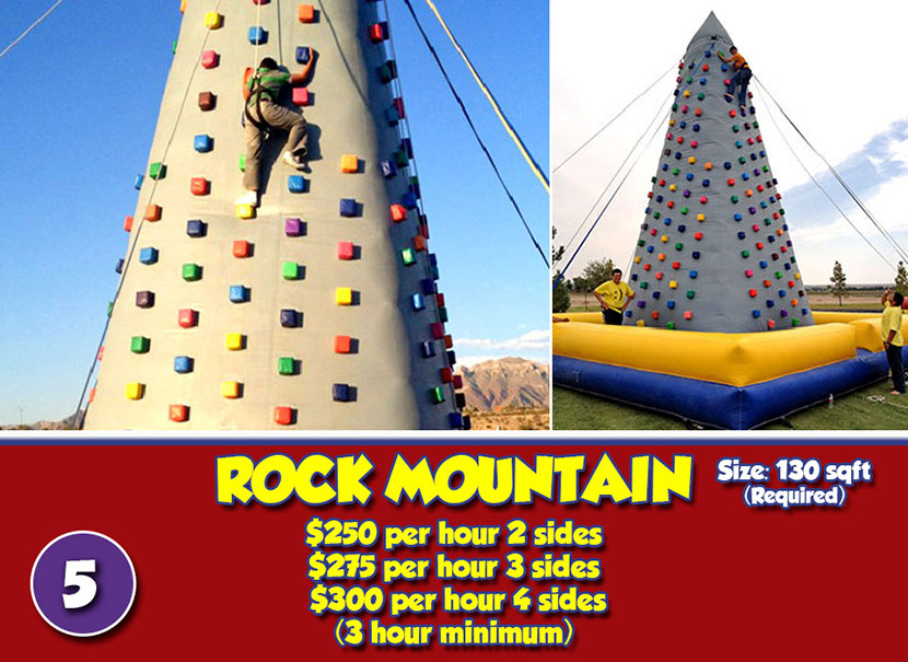 rock mountain rock climbing rental