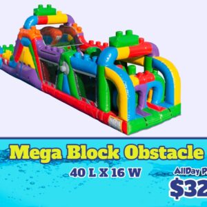 rent inflatable obstacle