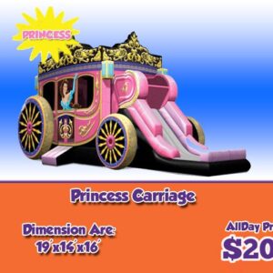 rent inflatable princess carriage el paso