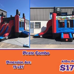 rent an inflatable pirate slide el paso