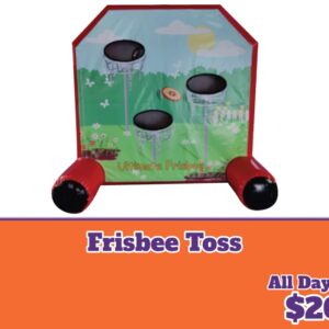 frisbee toss game