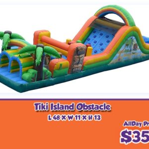Tiki Island Obstacle Course