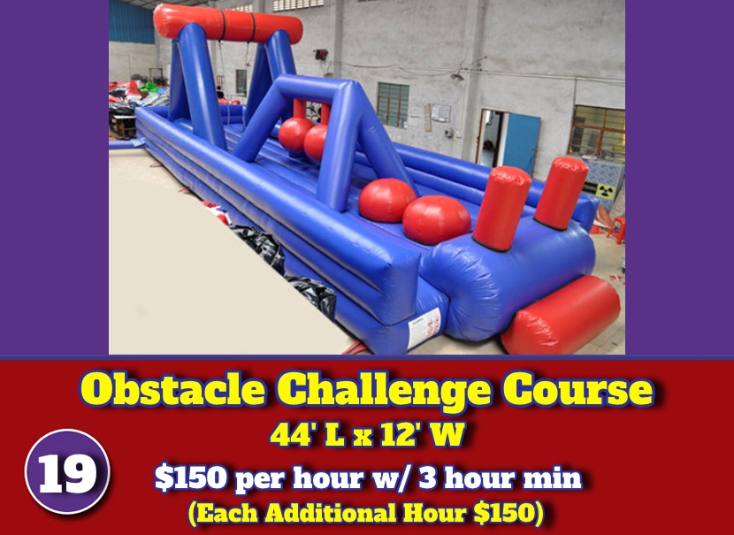 rent an obstacle course