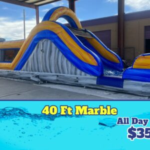 40 Ft Marble Slide