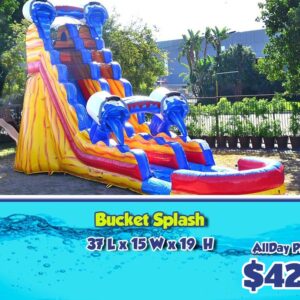59 rent bucket splash waterslide