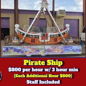 rent pirate ship ride in el paso tx