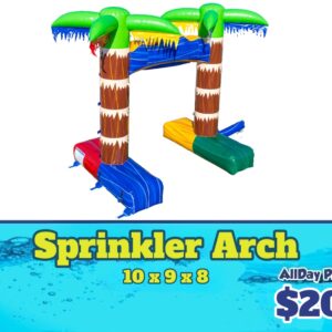 inflatable sprinkler arch for rent
